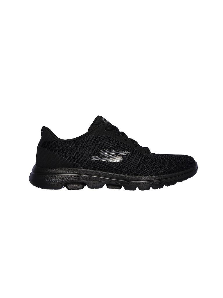 Details zu NEU SKECHERS Daherren Fitness Sneakers GO WALK SKECHERS Damen Fitnessschuh GOwalk 5 schwarz | 36